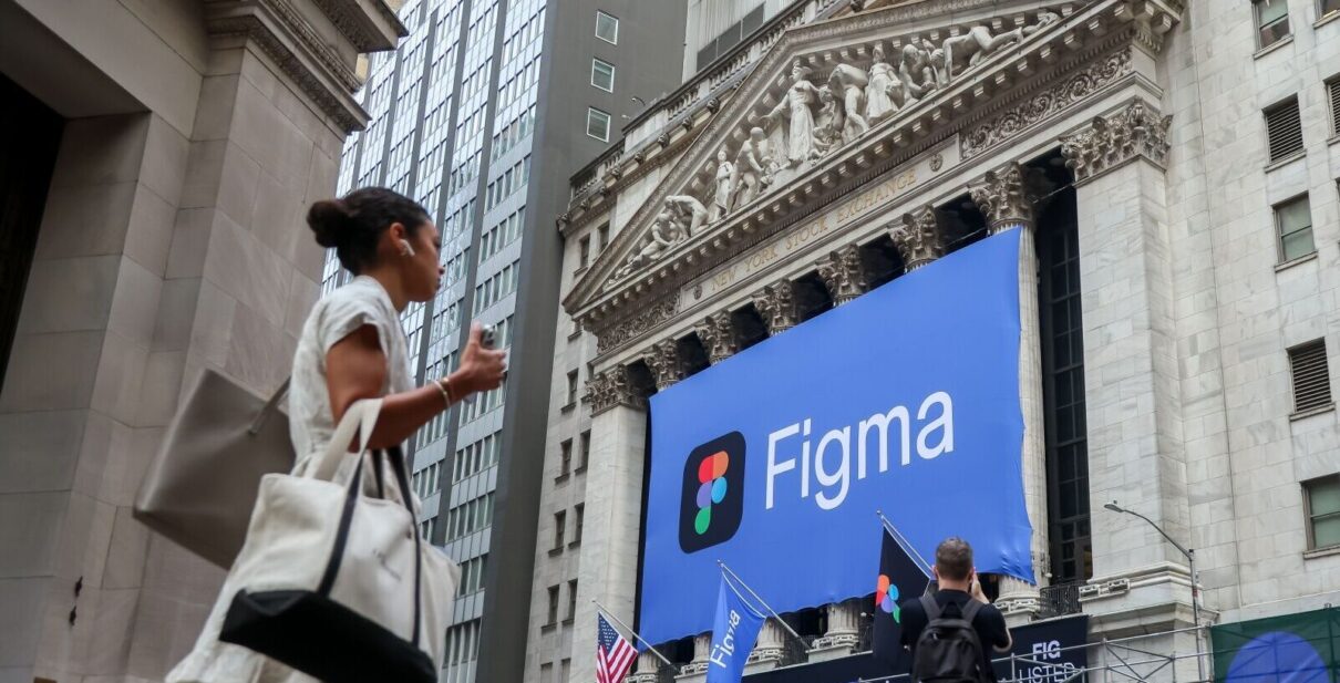 Figma goes public! IPO raises .22 billion from US market; shares listed at  apiece. Details here