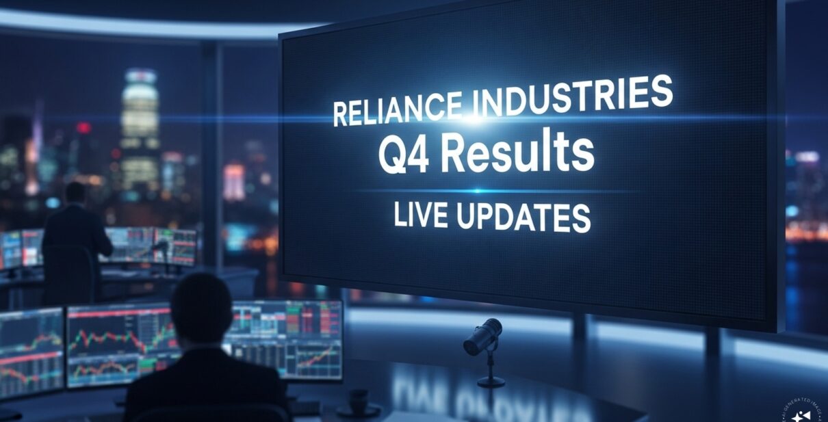 Stock ends with losses ahead of earnings announcement